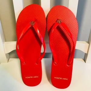 Tory Burch Coral Eva Flip Flops NWT